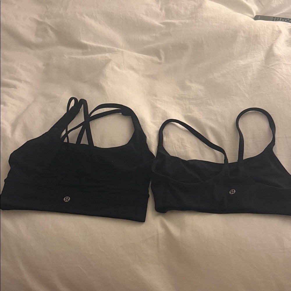 lululemon athletica Black Sports Bra Duo
